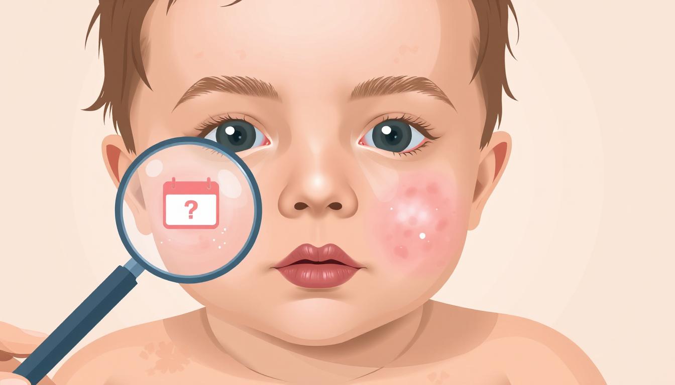 stages of baby acne